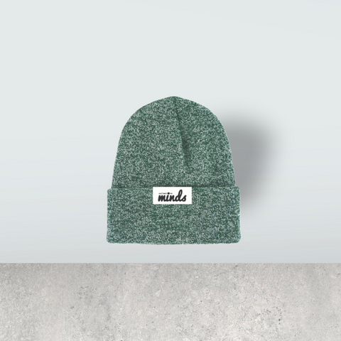 Green Marled Beanie